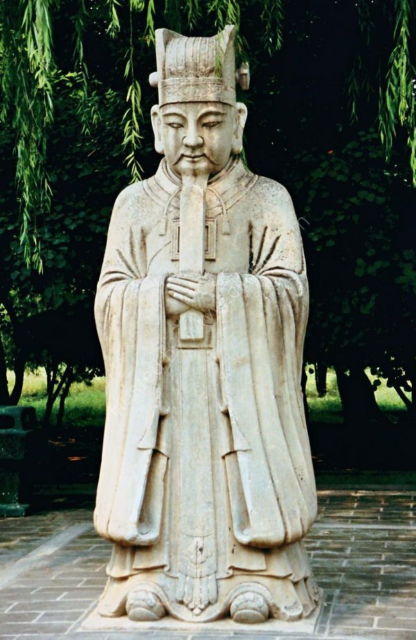 Stone Warrior, Sacred Way, Ming Tombs, Beijing